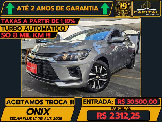 CHEVROLET ONIX 1.0 TURBO FLEX LT AUTOMÁTICO CHEVROLET ONIX 1.0 TURBO FLEX LT AUTOMÁTICO